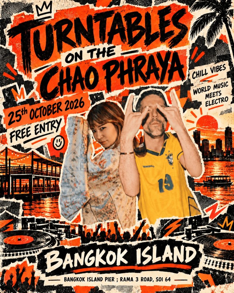 Turntables on the Chao Phraya