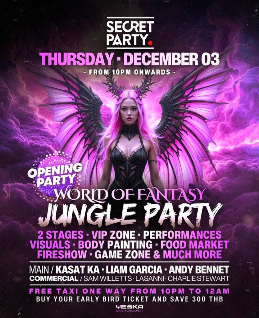 Secret Party: World of Fantasy Jungle Party