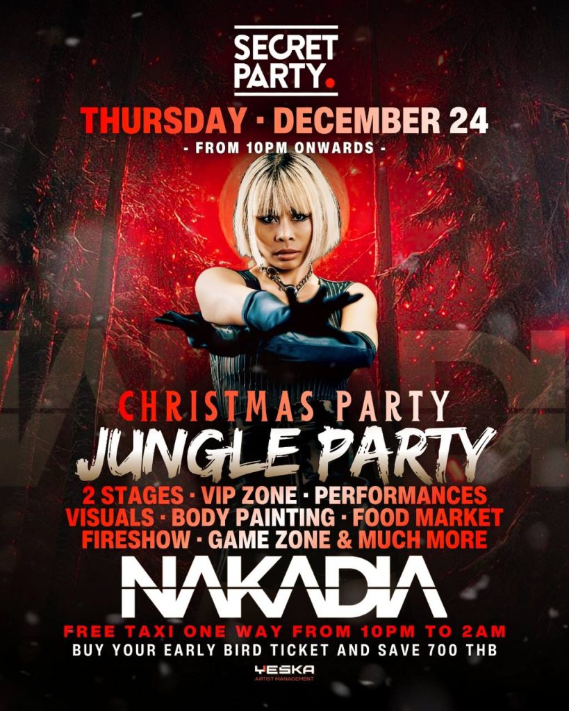 Secret Jungle Party Christmas Party