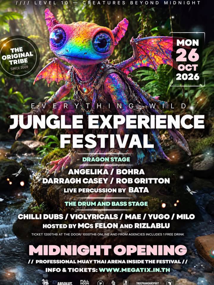 Jungle Experience Festival – Level 10 – Creatures Beyond Midnight